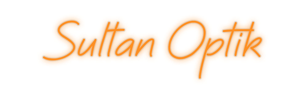 Custom Neon: Sultan Optik - Neonbir