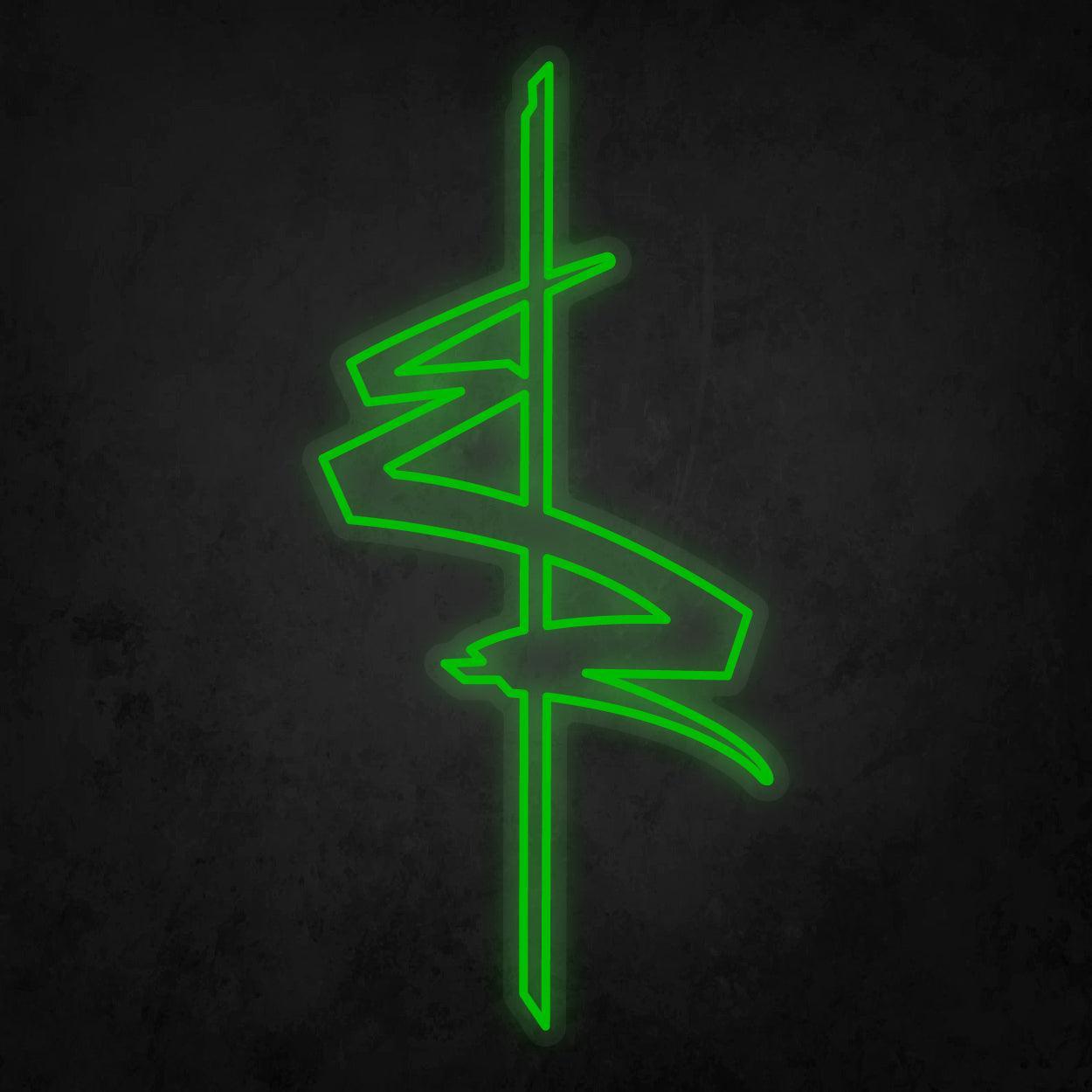 Cyberpunk Edgerunners Neon Tabela - Neonbir