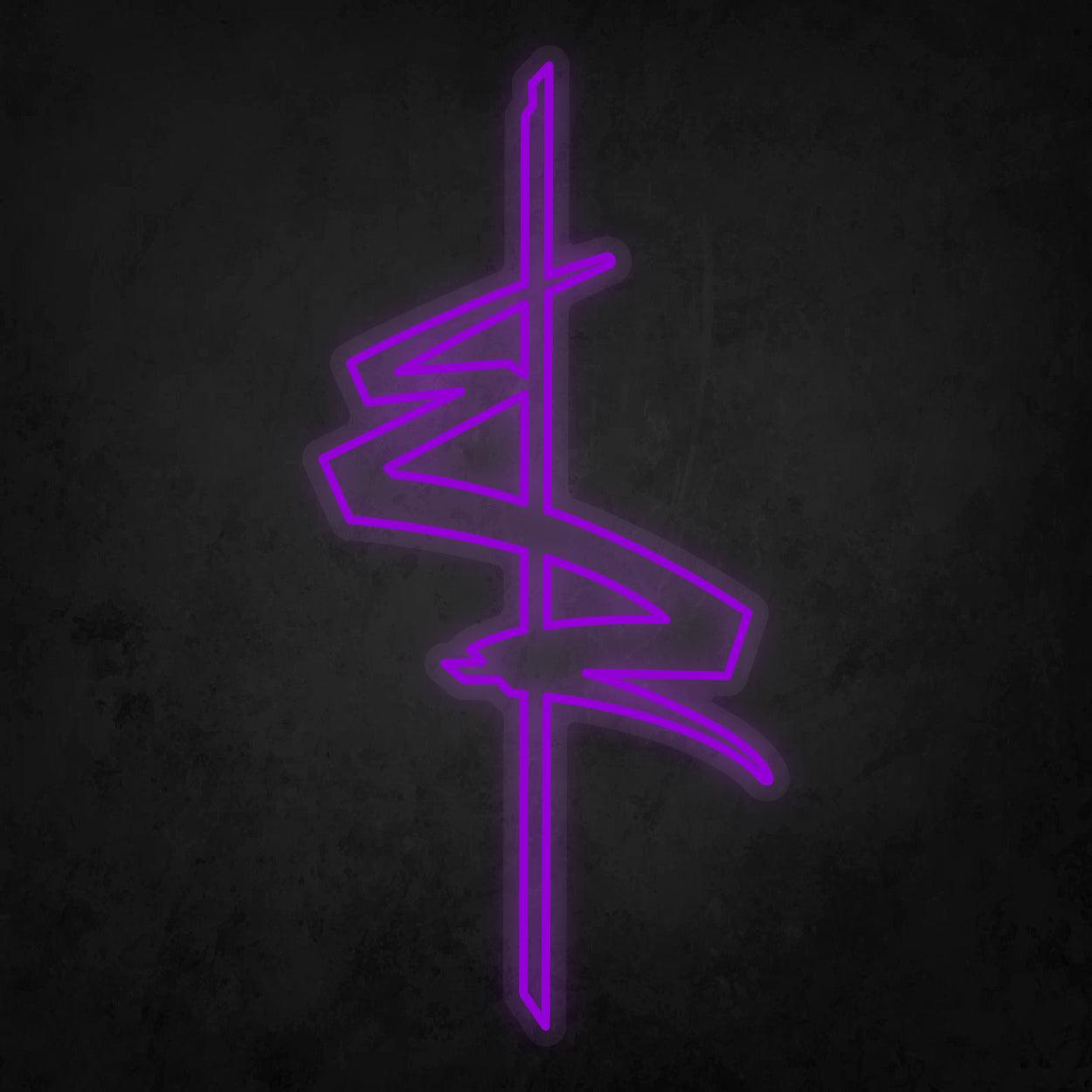 Cyberpunk Edgerunners Neon Tabela - Neonbir