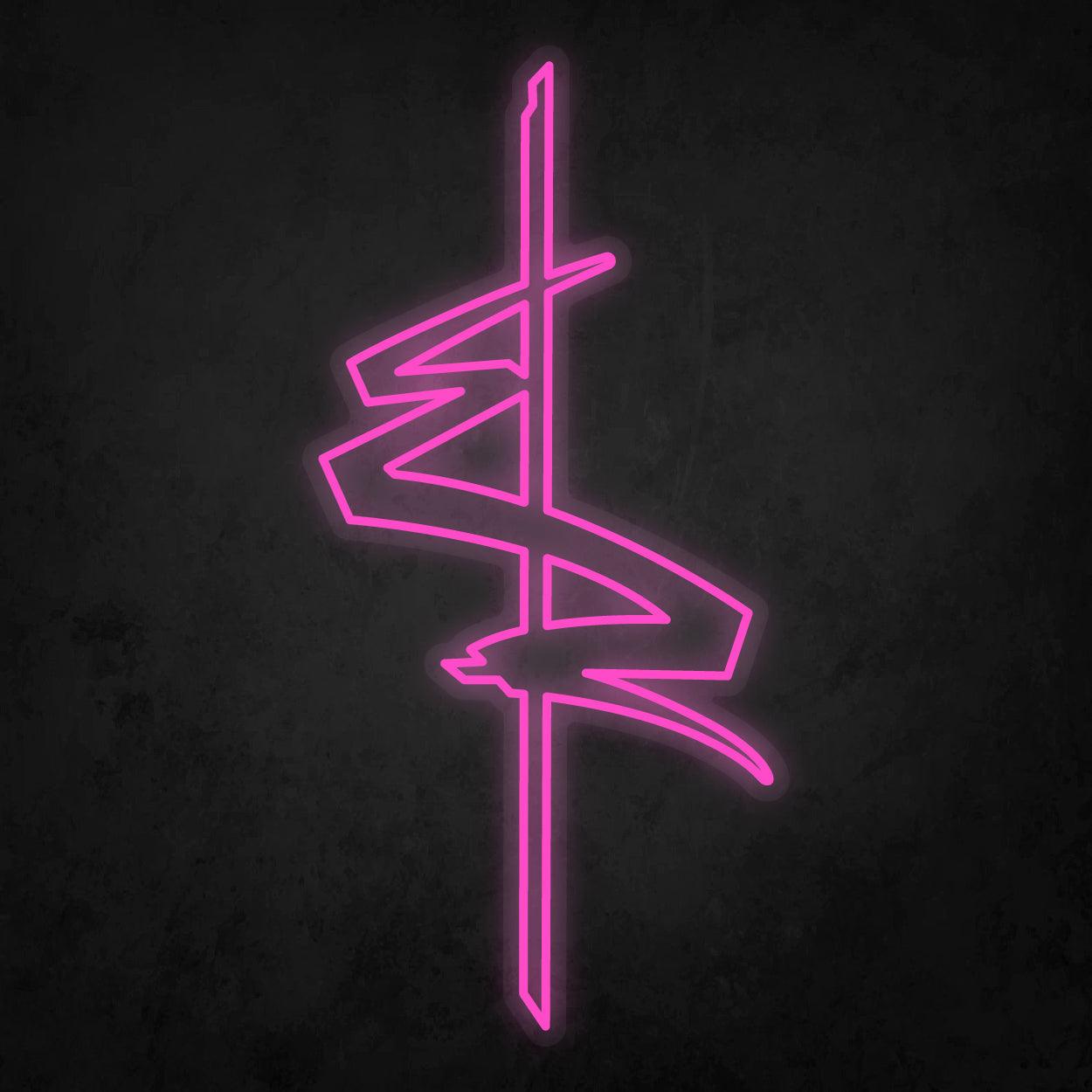 Cyberpunk Edgerunners Neon Tabela - Neonbir