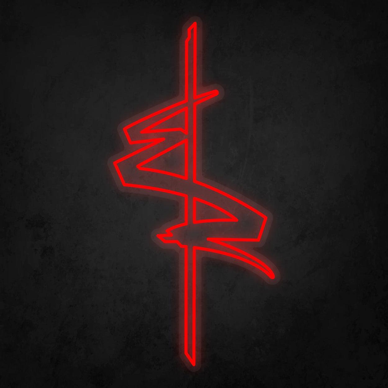Cyberpunk Edgerunners Neon Tabela - Neonbir