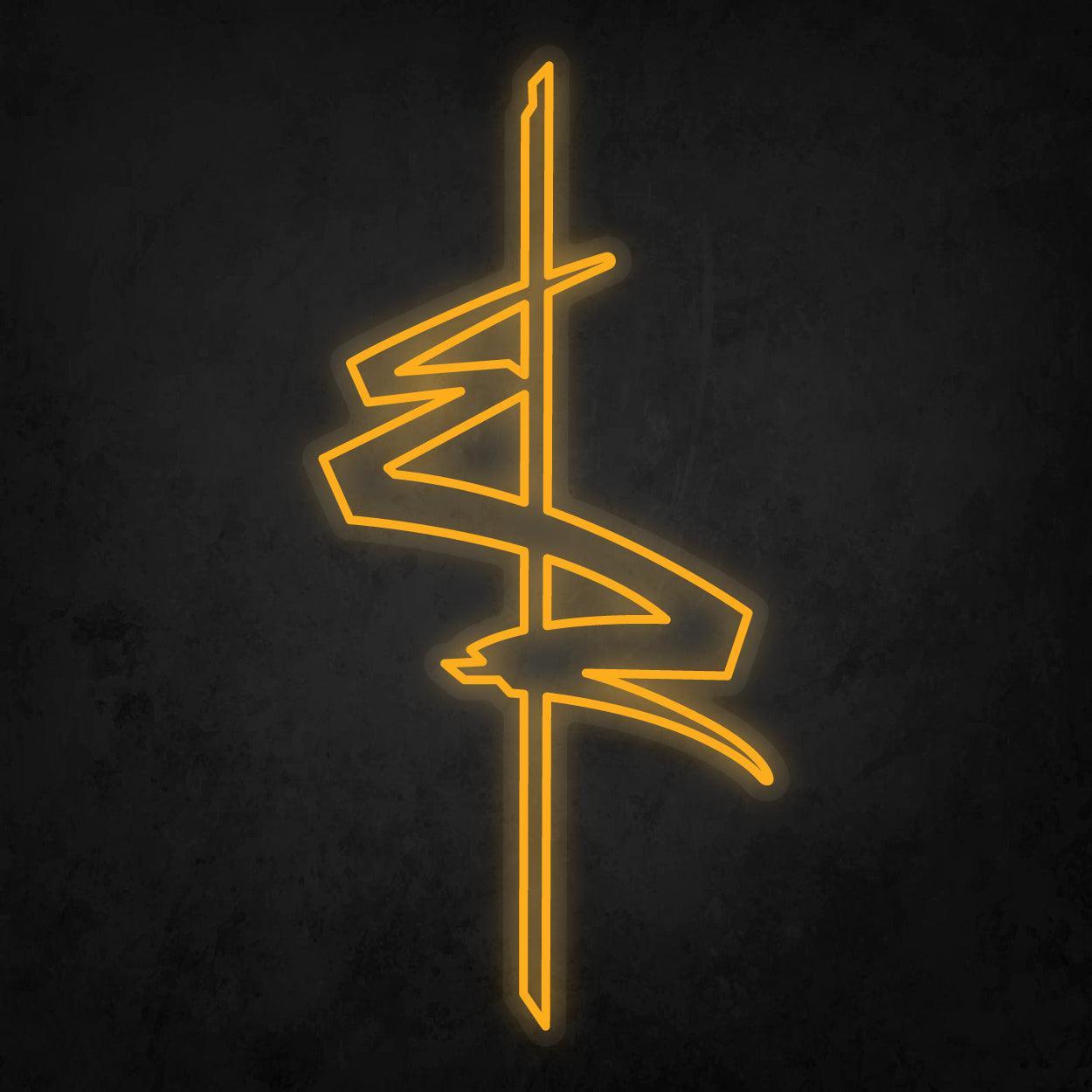Cyberpunk Edgerunners Neon Tabela - Neonbir