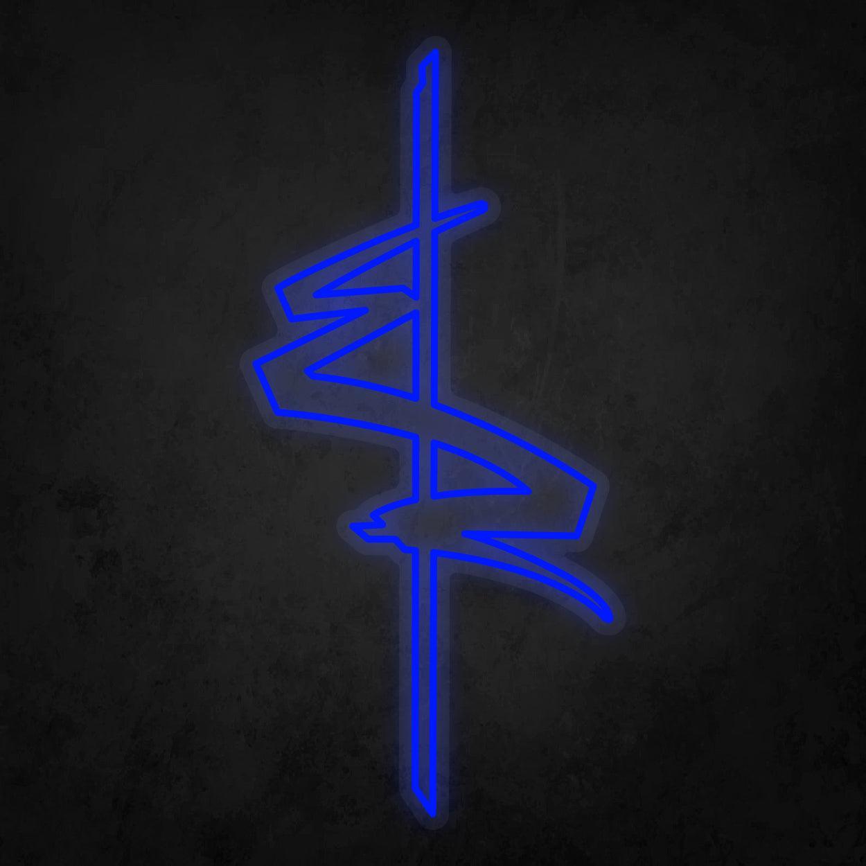 Cyberpunk Edgerunners Neon Tabela - Neonbir