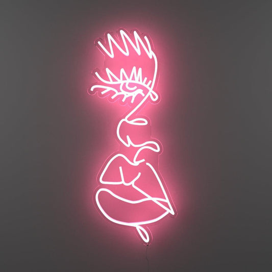 Drip face by Girl Knew York - Neon Tabela - Neonbir