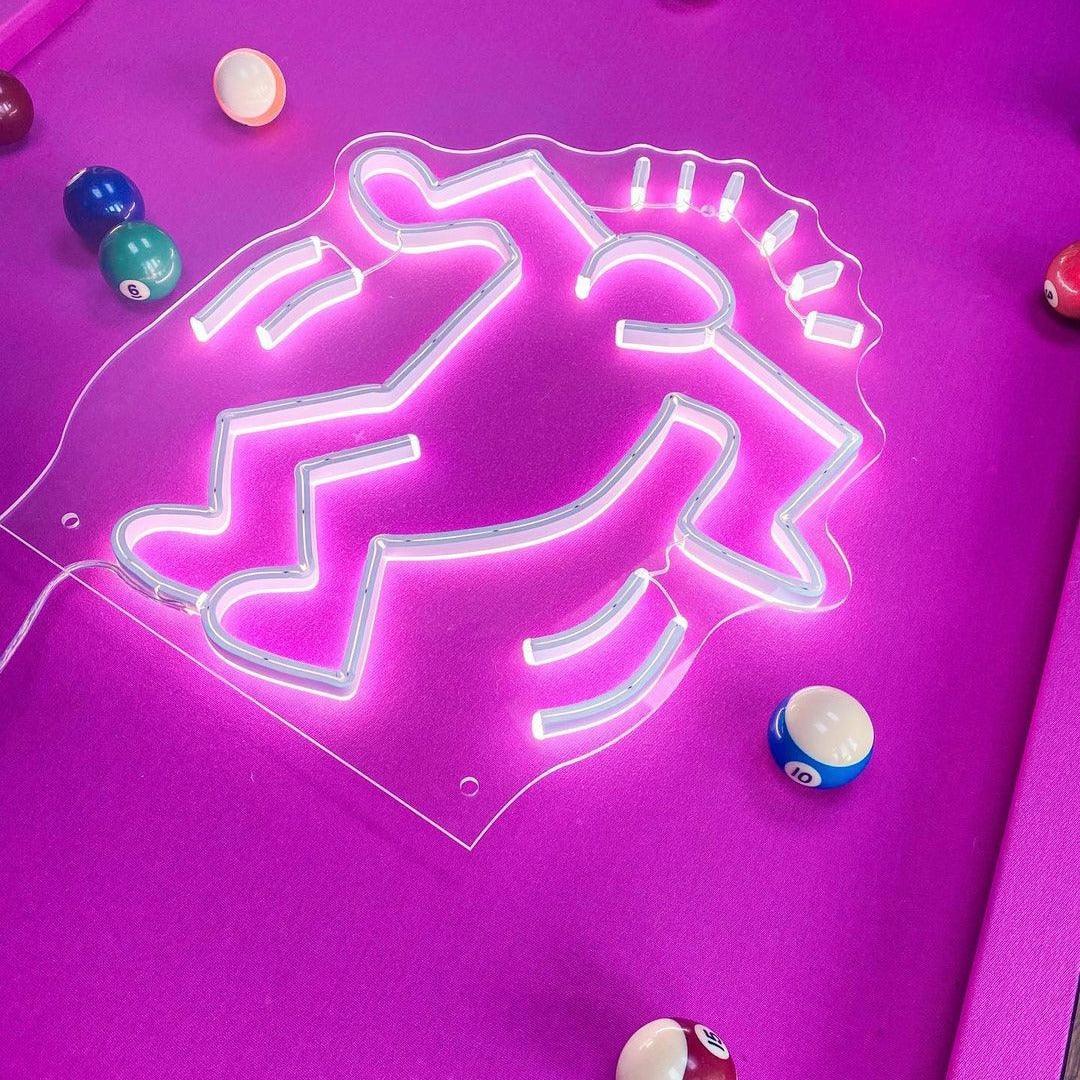 Dancing Man, YP x Keith Haring, Neon Tabela - Neonbir