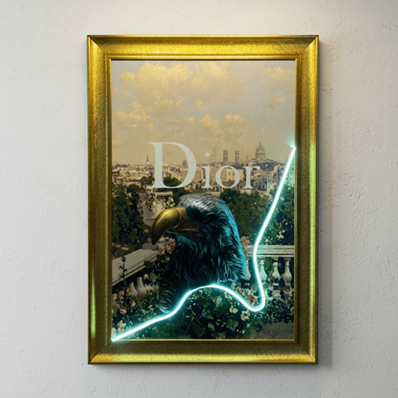 Dior Jungle Art Tablo