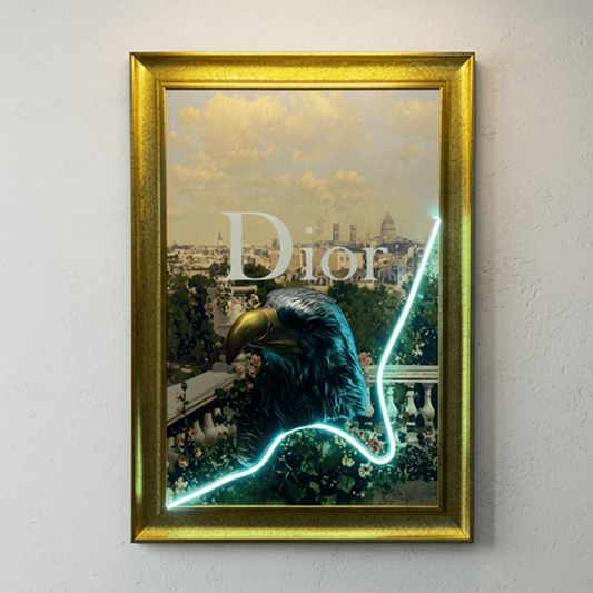 Dior Jungle Art Tablo