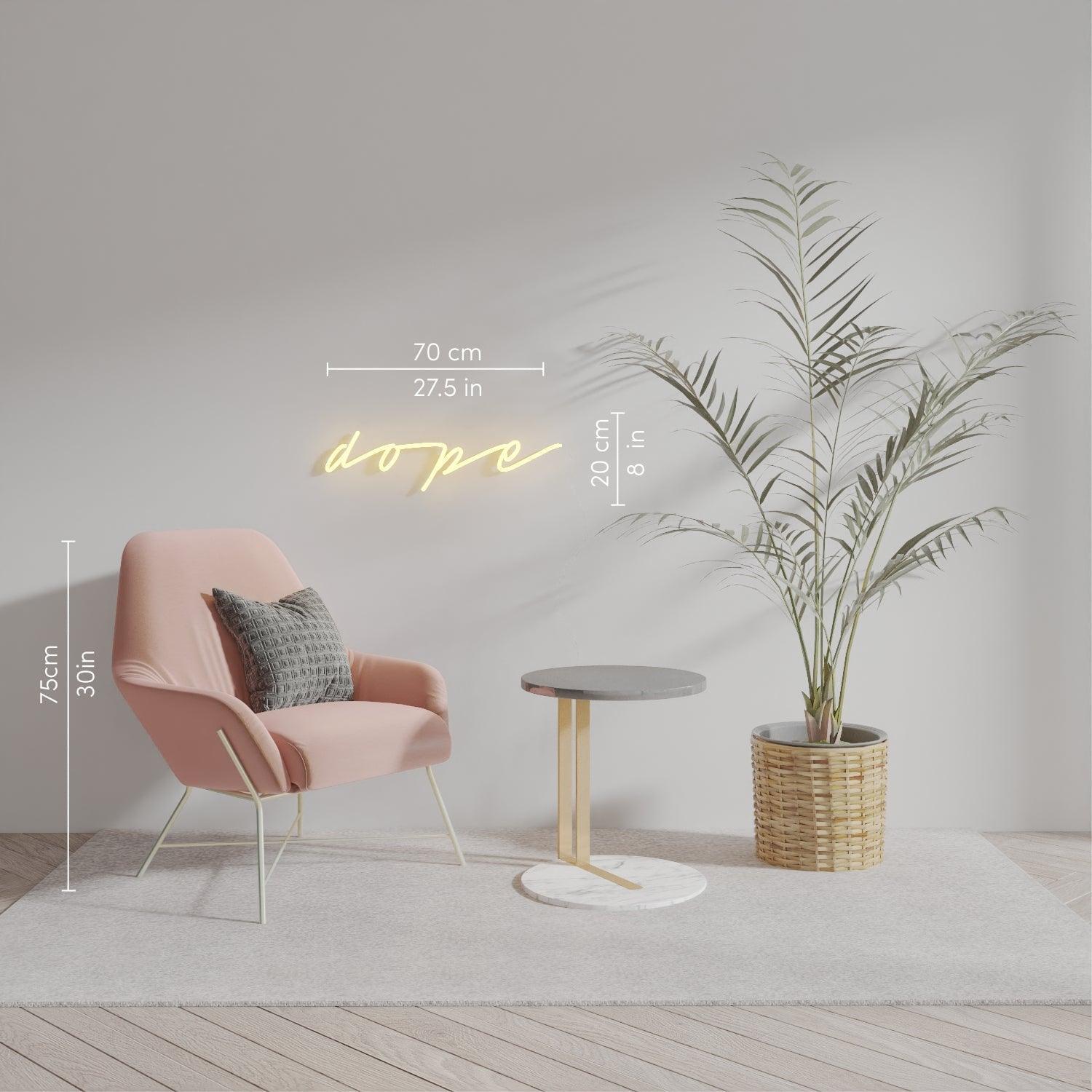 Dope - Neon Tabela - Neonbir