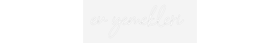 Özel Tasarım : ev yemekleri