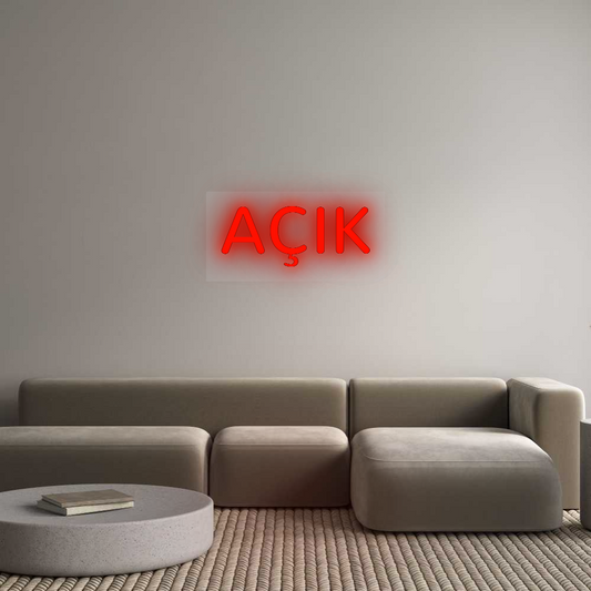 Özel Tasarım : AÇIK