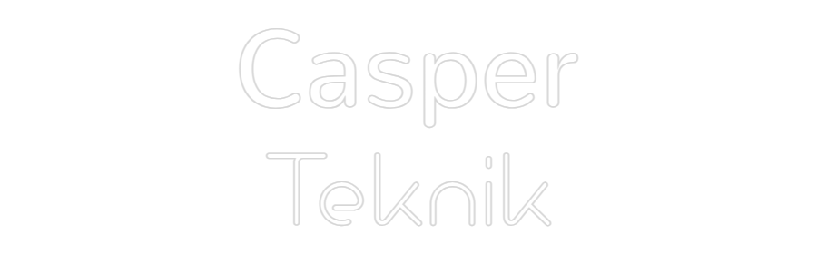 Özel Tasarım : Casper
Teknik