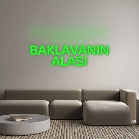 Özel Tasarım : BAKLAVANIN
A...