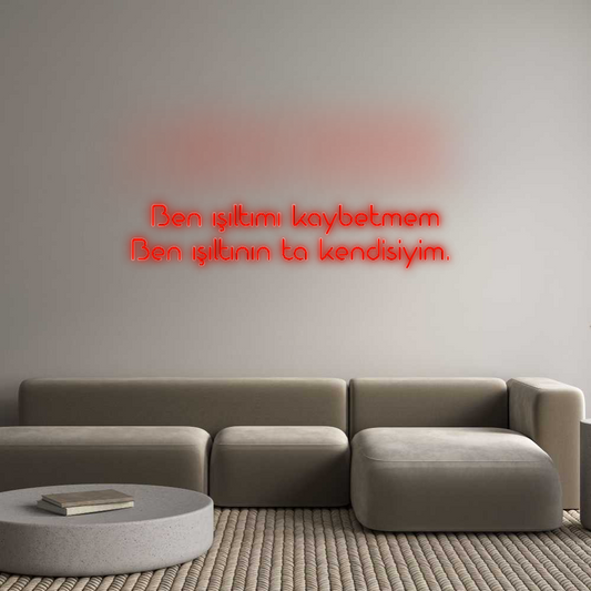 Özel Tasarım : Ben ışıltımı ...