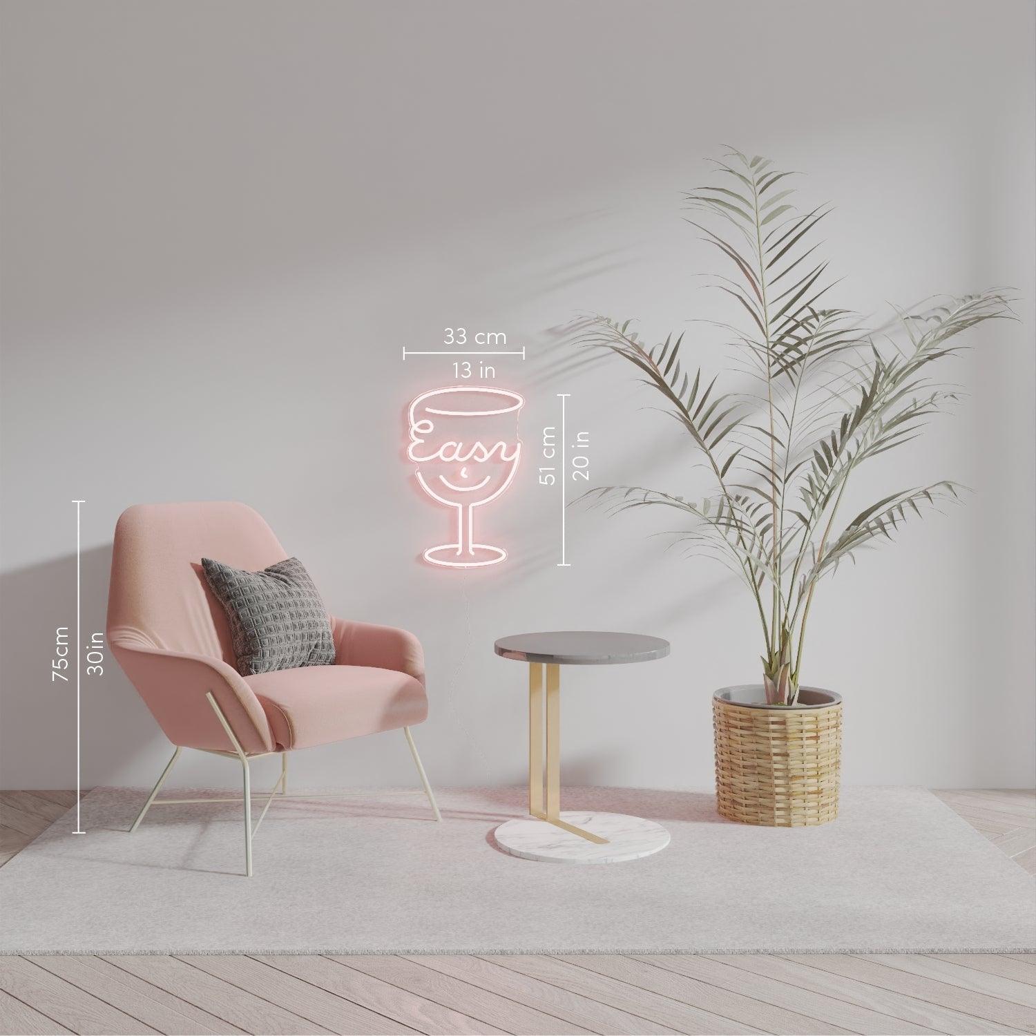 Easy by Ceizer, Neon Tabela - Neonbir