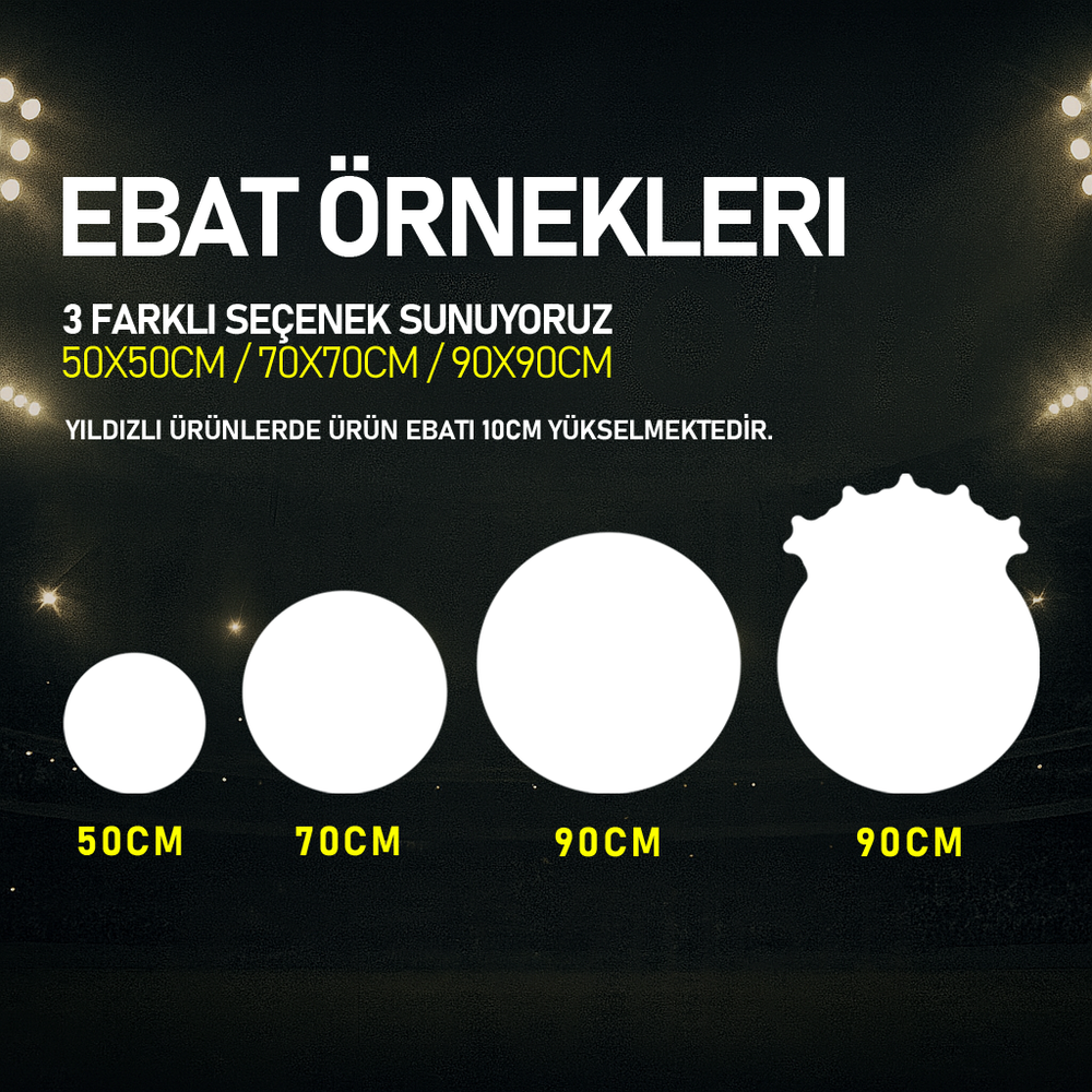 Takımını dekora çevir!