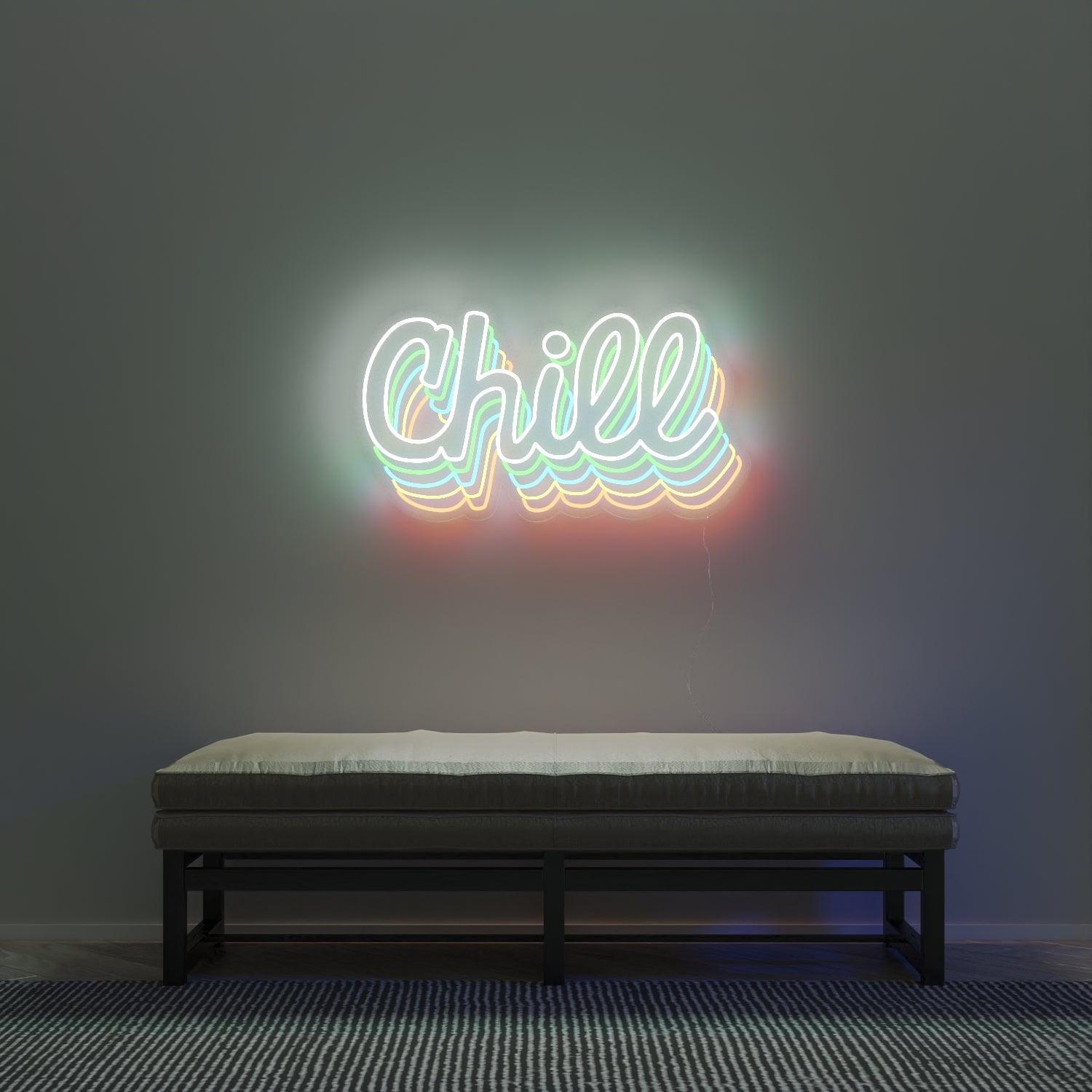 Extra Chill - Neon Tabela - Neonbir