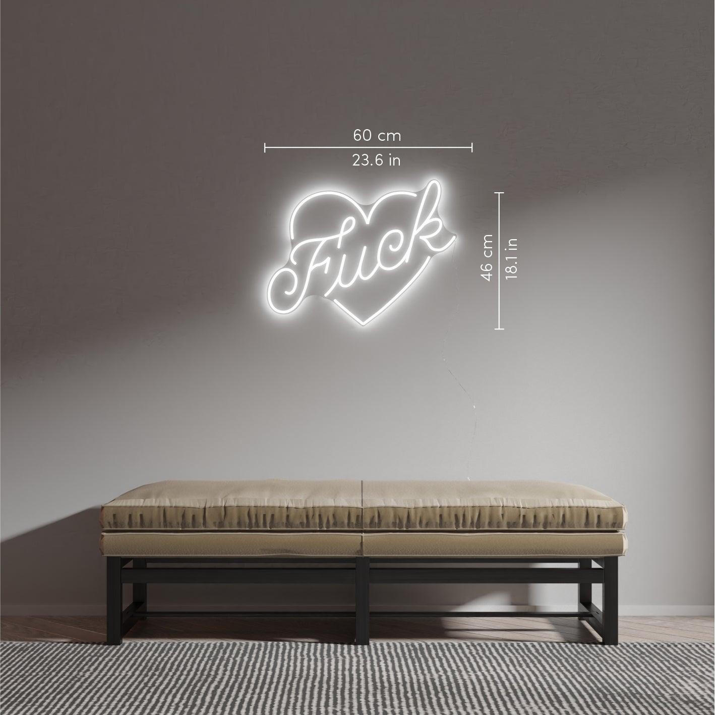 F*ck by Jean André, Neon Tabela - Neonbir