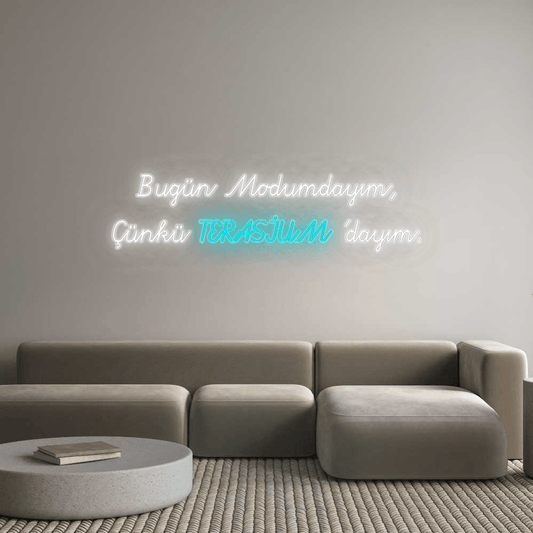 Özel Tasarım : Bugün Modumda...