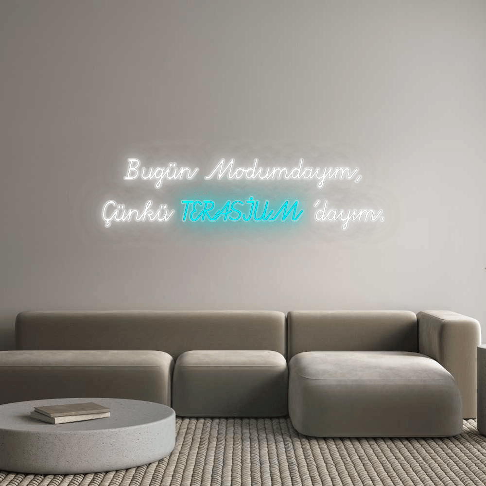 Özel Tasarım : Bugün Modumda...