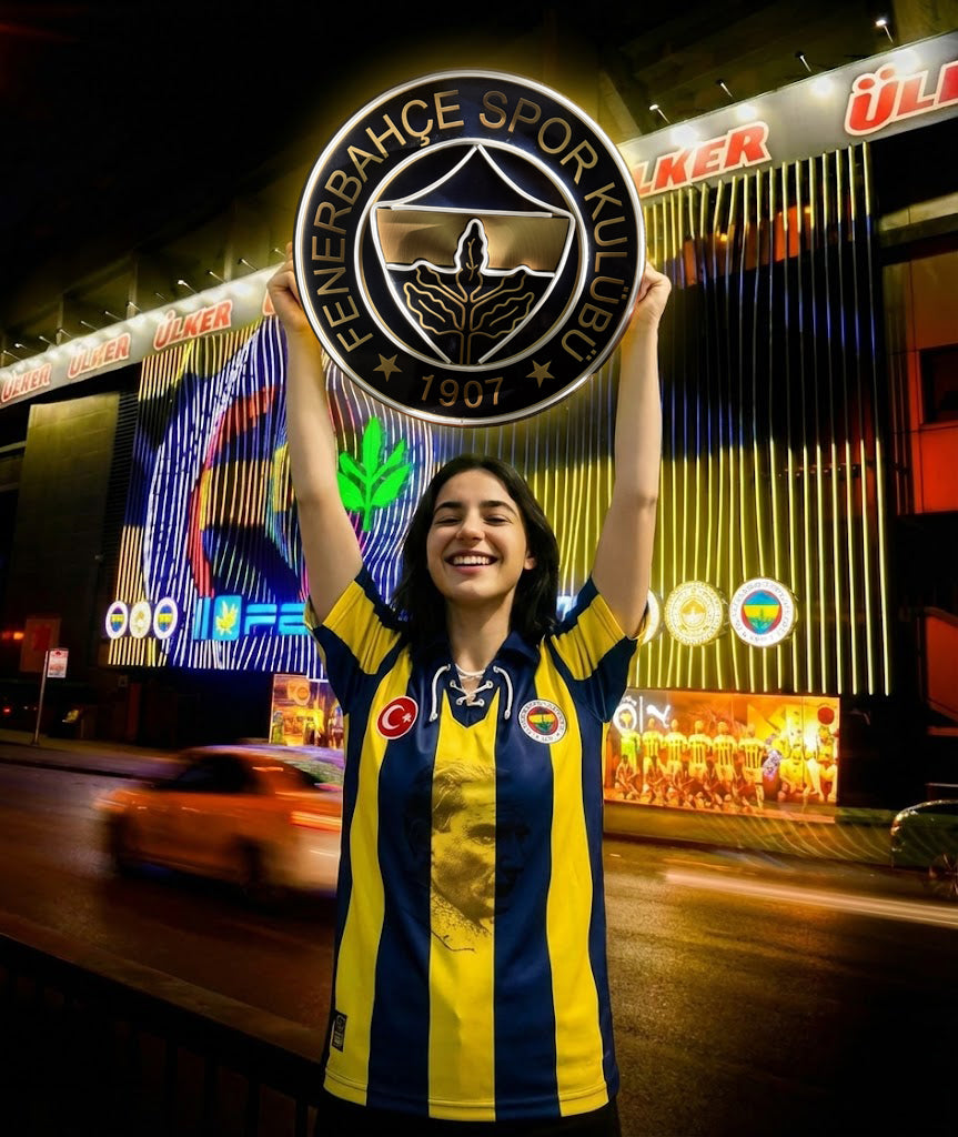 Fenerbahçe Premium Gold Taraftar Dekoru