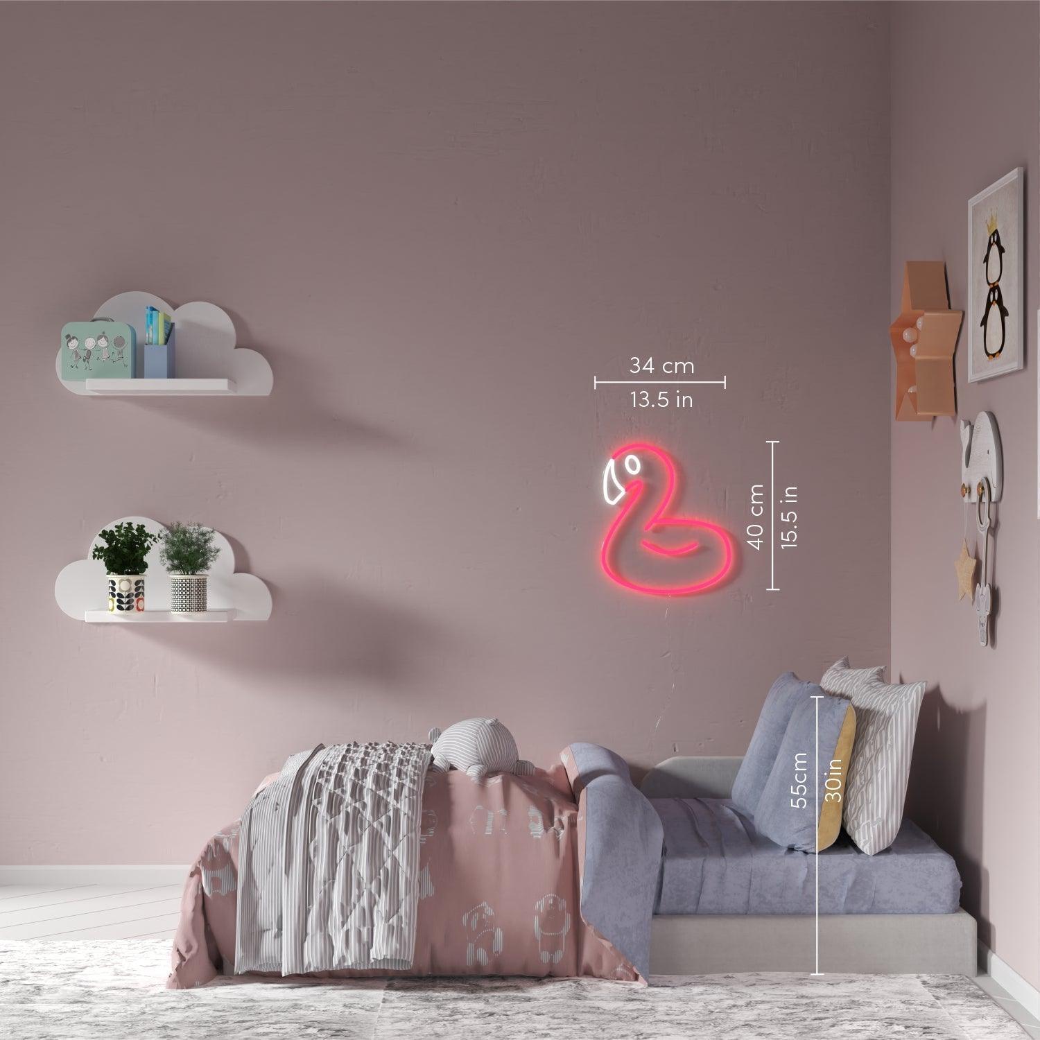 Flamingo Balloon - Neon Tabela - Neonbir