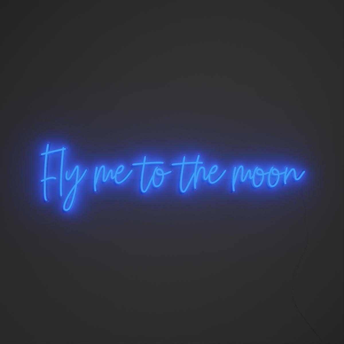 Fly me to the moon - Neon Tabela - Neonbir