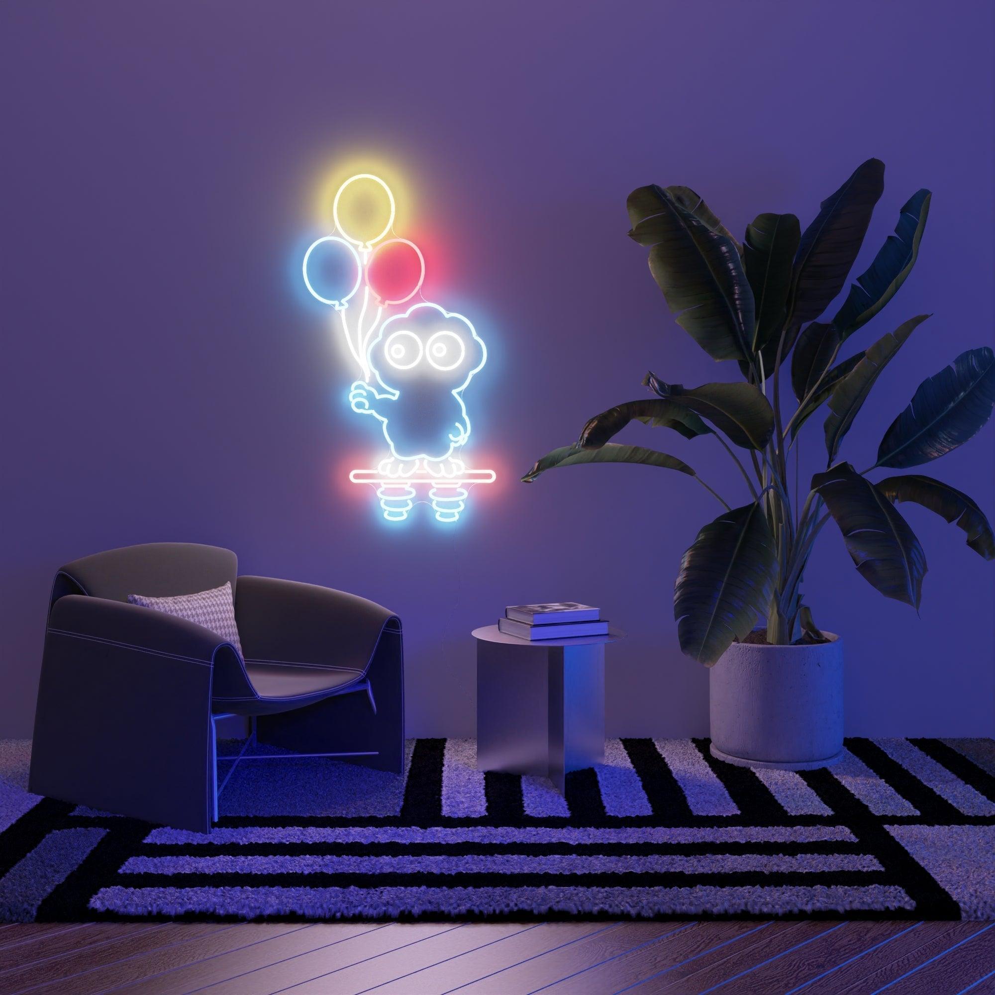 Flying Scoop by Raider, Neon Tabela - Neonbir