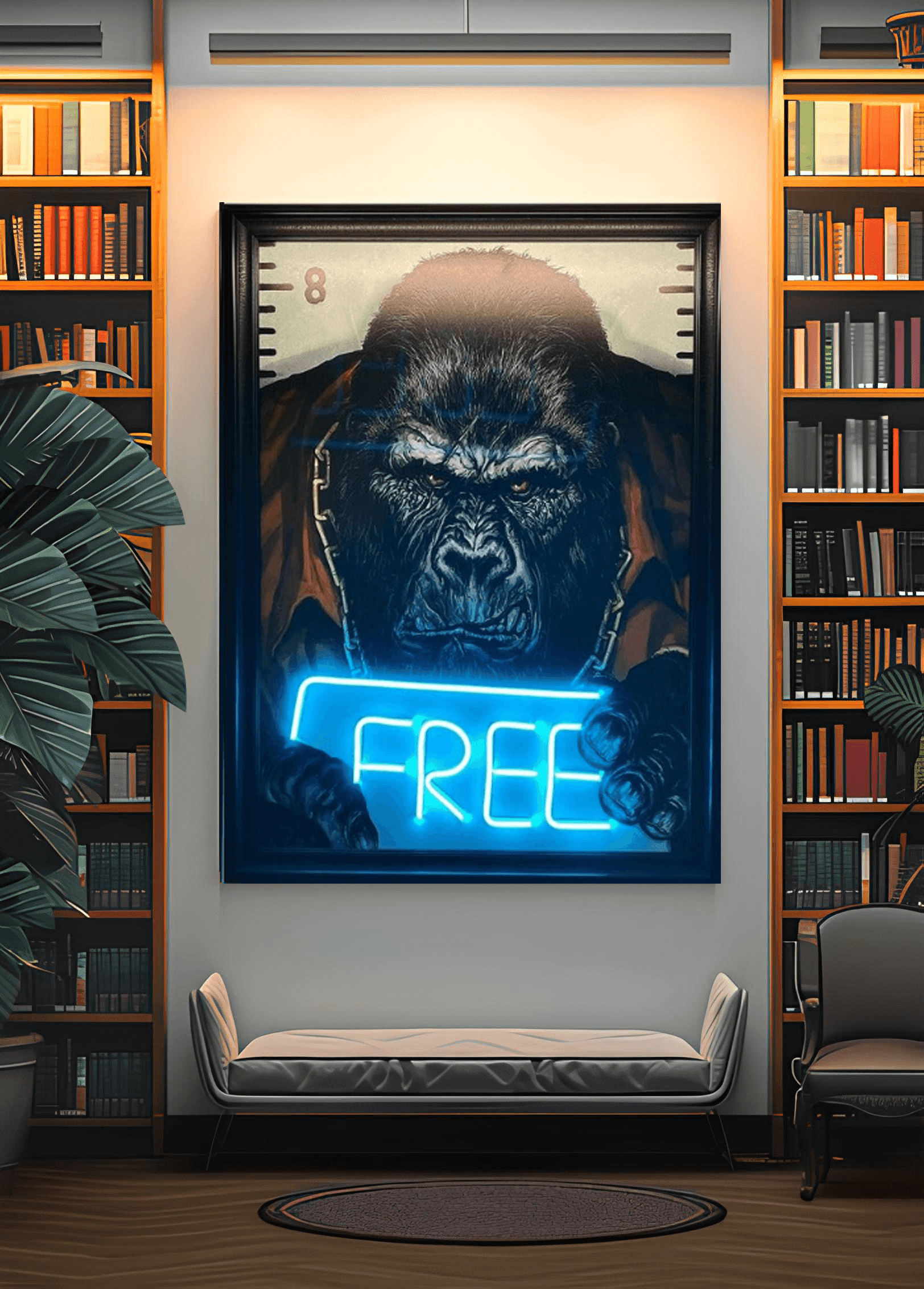 FREE Canvas Art Tablo - Neonbir