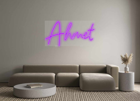 Custom Neon: Ahmet - Neonbir