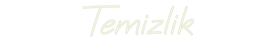 Custom Neon: Temizlik - Neonbir