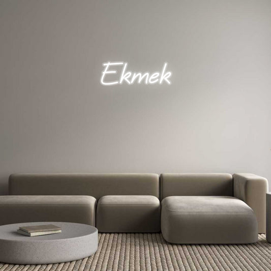 Custom Neon: Ekmek - Neonbir