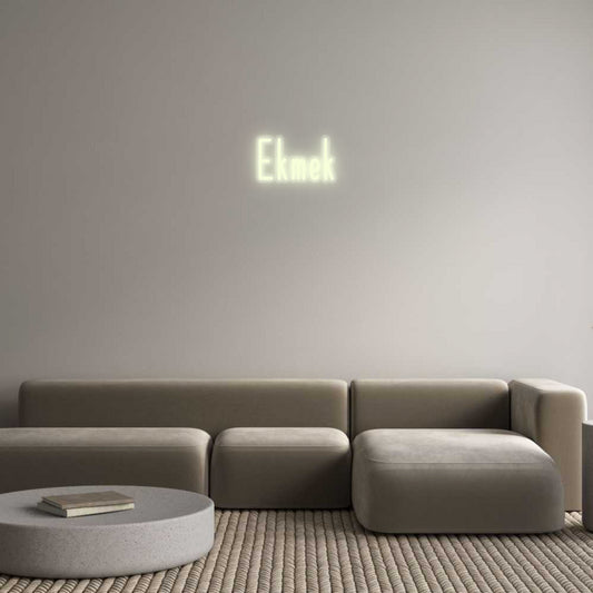 Custom Neon: Ekmek - Neonbir