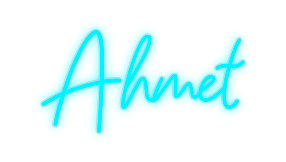 Custom Neon: Ahmet - Neonbir