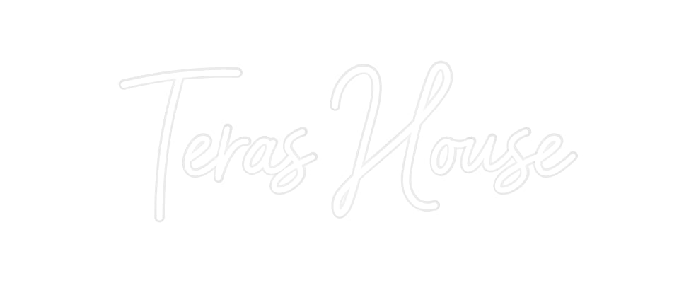Custom Neon: Teras House - Neonbir