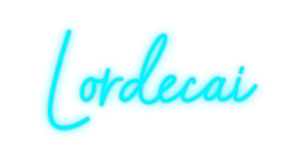 Custom Neon: Lordecai - Neonbir