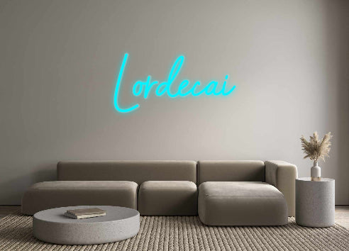 Custom Neon: Lordecai - Neonbir