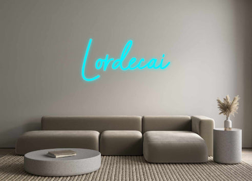 Custom Neon: Lordecai - Neonbir