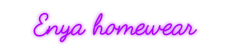 Özel Tasarım : Enya homewear - Neonbir