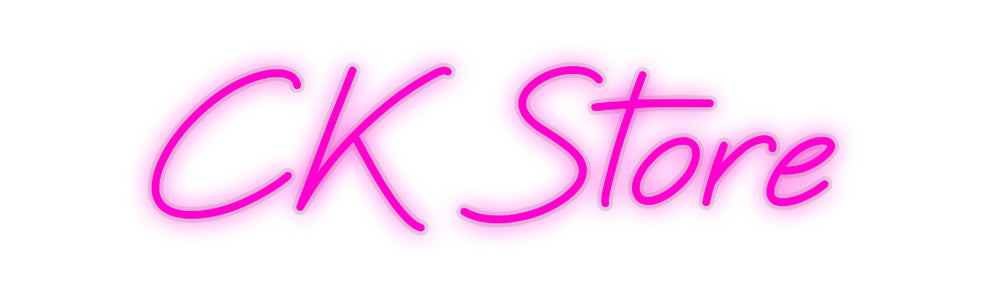 Özel Tasarım : CK Store - Neonbir