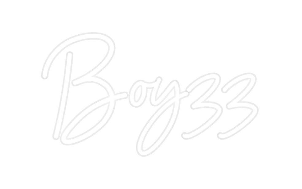 Özel Tasarım : Boyzz - Neonbir