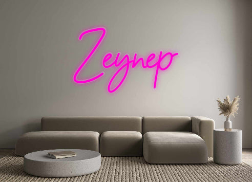 Özel Tasarım : Zeynep - Neonbir