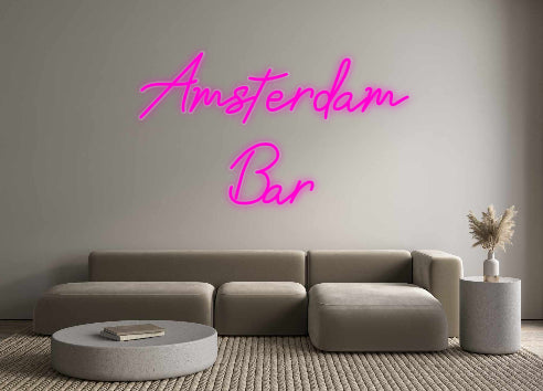 Özel Tasarım : Amsterdam
Bar - Neonbir
