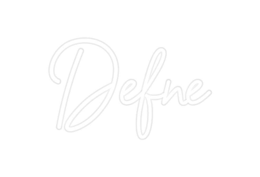 Özel Tasarım : Defne - Neonbir