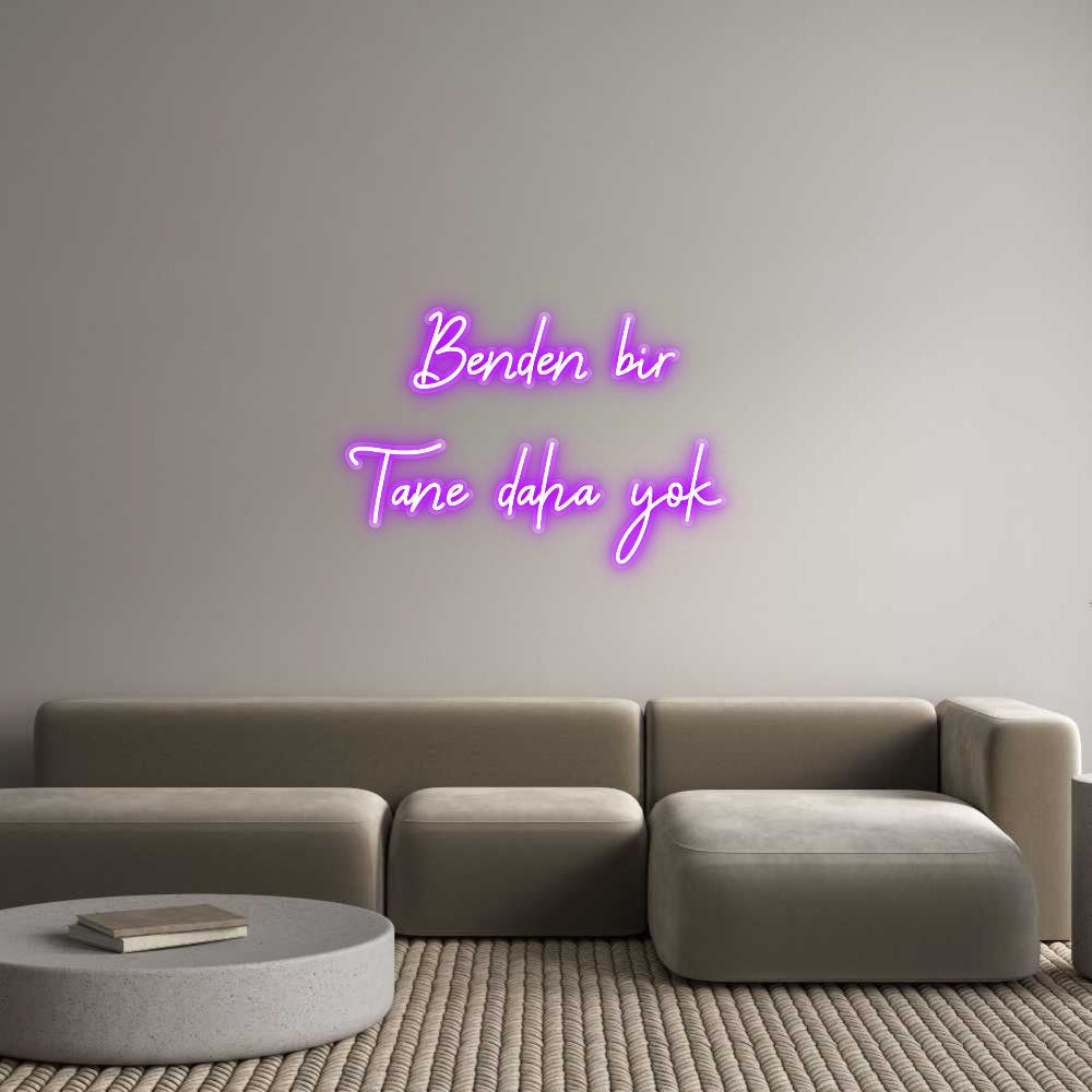 Özel Tasarım : Benden bir
T... - Neonbir