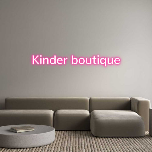 Özel Tasarım : Kinder boutique - Neonbir