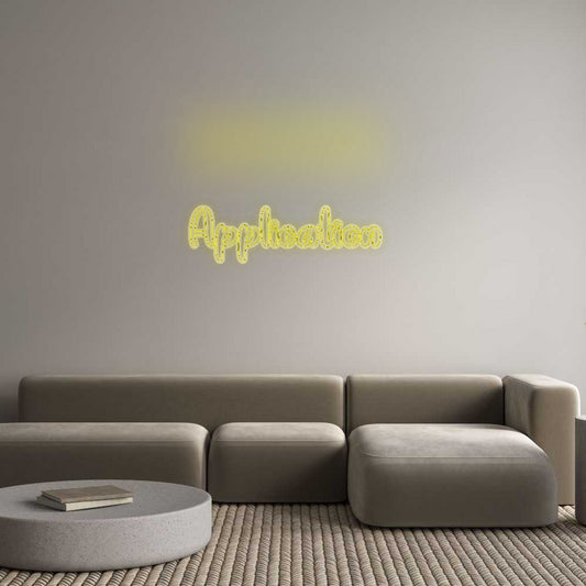 Özel Tasarım : Application - Neonbir