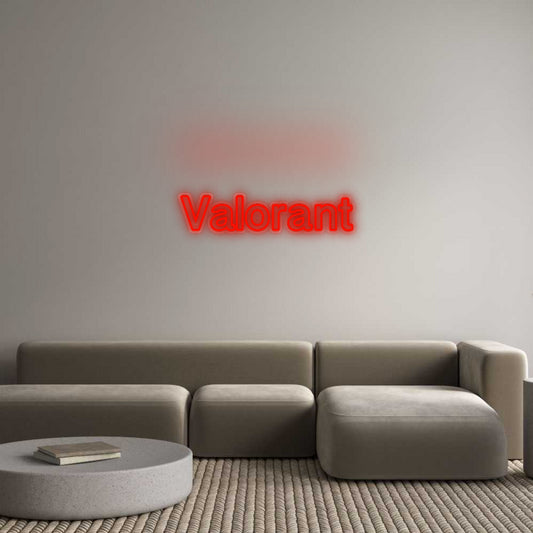 Özel Tasarım : Valorant - Neonbir