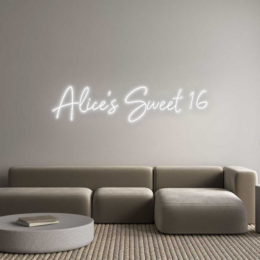 Özel Tasarım : Alice's Sweet...
