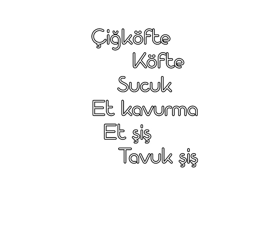 Özel Tasarım : Çiğköfte
   ...