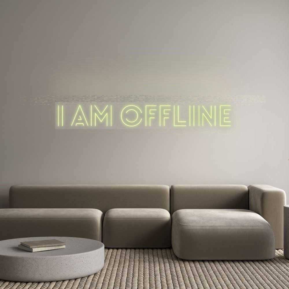 Özel Tasarım : I am offline